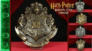 HARRY POTTER  SCHULWAPPEN WANDSCHMUCK CREST  RAHMEN MIT LED BELEUCHTUNG  DIY [upl. by Selhorst]