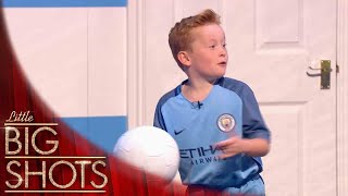 Man City Fan Braydon Recreates His Favourite Goals  Little Big Shots [upl. by Leong]