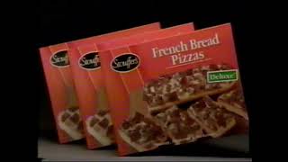 Stouffers French Bread Pizzas Commercial 1994 [upl. by Rediah]