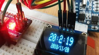 How to make Digital OLED clock with arduino [upl. by Cerf]