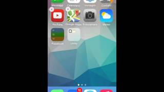 Come creare cartelle allinterno di altre cartelle su iOS 7 e 71 senza Jailbreak  Guida iSpazio [upl. by Allesig]