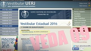 Como tirar A na Uerj  VEDA 09 [upl. by Kennie]