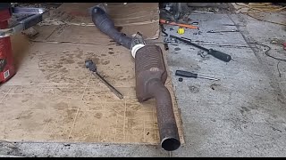 Downpipe Removal Audi C5 Allroad Manual Transmission and B5 S4 [upl. by Arch]