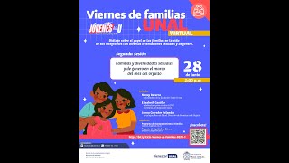 Familias y diversidades sexuales y de género  Viernes de familias UNAL sesión 2 [upl. by Dalia]