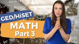 GEDHiSET Math Practice Part 3 [upl. by Cypro]