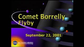 Sep 22 2001 Comet Borrelly Flyby Deep Space 1 [upl. by Ettennat]