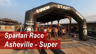 Spartan Race  Asheville Super  National Series 2021 Shorts Race Photos and First Timer Reaction [upl. by Hareemas]