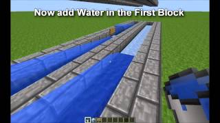 Minecraft How to make a Item quotConveyor Beltquot Without Mods [upl. by Acceb362]