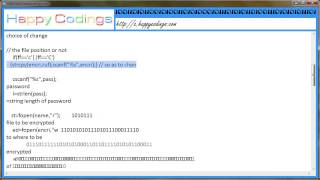 Encryption and Decryption of files C Code Example [upl. by Max]