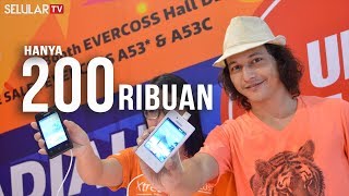 Evercoss Jual Android 200 Ribuan Di PRJ 2018 [upl. by Gora]