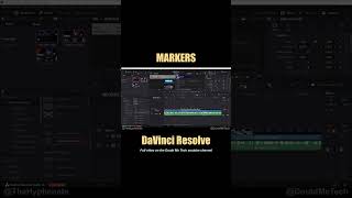 How to Use Markers in DaVinci Resolve  In Depth Tutorial [upl. by Acsehcnarf]