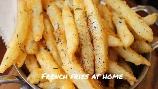 Crispy French Fries at home [upl. by Melda232]