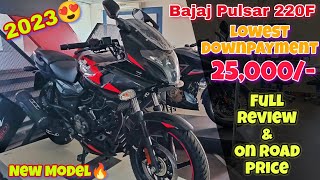 2023 Bajaj Pulsar 220F  Full Review amp Specifications 🔥 Bajaj Pulsar 220F Price in Kolkata 😍 [upl. by Naitsirt]