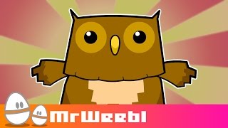 Owls Hate Simon Cowel  animated music video  MrWeebl [upl. by Irroc]