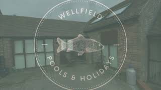 Holiday cottages in Shropshire Wellfield Pools Fishery [upl. by Lienet]