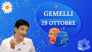 Gemelli ♊️ LOroscopo di Paolo Fox  29 Ottobre 2024  Luna contraria giornata no [upl. by Yecnahc]