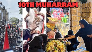 10th Muharram Jaloos  500 boxes Biryani  Niyaz E Hussain عليه السلام areflexion food muharram [upl. by Leiru]