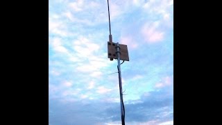 ham radio 7 to 55 mhz vertical HF antenna low profile video 2 [upl. by Noreen281]