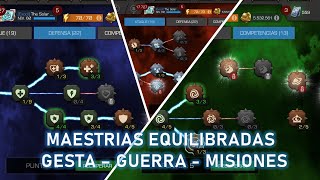 MIS MAESTRIAS EQUILIBRADAS  ATAQUE Y DEFENSA AL MAXIMO  TODO LO QUE DEBES SABER  Marvel MCOC [upl. by Rugg]