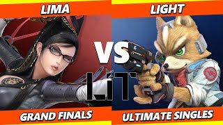 Litvitational 3 GRAND FINALS  Light Fox Vs Lima Bayonetta Smash Ultimate  SSBU [upl. by Sisile275]