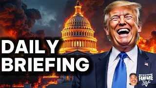 Trump Is Burning Washington DC and The Media To The Ground [upl. by Juli936]