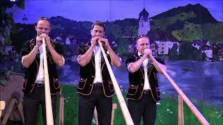 Alphorntrio Astelhorn am Klewenalp Festival 2024 [upl. by Ialocin]