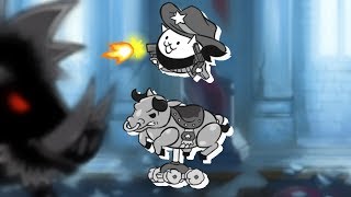 The Battle Cats  Update 70  True Form Gunslinger cat Rodeo Cat [upl. by Ecyoj493]