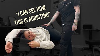 Waitress Gets Addicted to Crack  First Chiropractic Adjustment Ever [upl. by Tarrant180]