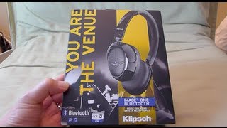 quotFirst Lookquot Klipsch Image One Bluetooth unboxing [upl. by Marga]