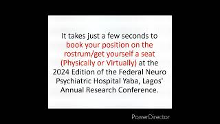 FNPH Yaba Research Conferences Extension of Abstract Submission Deadline [upl. by Kipper]