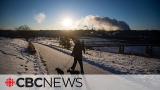 Edmontons extreme cold strains Albertas energy grid triggers emergency alert [upl. by Adiene52]