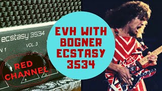 EVH brown sound with Bogner Ecstasy 3534 Beat it [upl. by Bigg311]