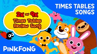 2x9x Times Tables Review Song  Times Tables Songs  PINKFONG Songs for Children [upl. by Abshier183]