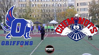 Faits saillants  Match du 5 novembre 2023  Finale provinciale RSEQ COLLÉGIAL Div 2 Masculin [upl. by Holtz]