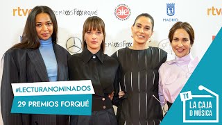 LECTURA DE NOMINADOS A LOS 29 PREMIOS FORQUÉ 2023  Conoce todos los DETALLES [upl. by Adnolay]