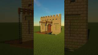 ⚔️ Construire lEntrée dun Château dans Minecraft en Quelques Blocs minecraft minecraftshorts [upl. by Gleich]