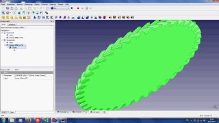 FreeCAD Zahnrad mit Schräger Verzahnung  Herringbone gear [upl. by Secnarf]