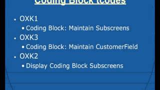 SAP Accounting General Transaction codes [upl. by Gnuhc]