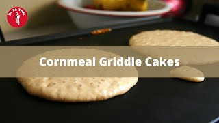 Corn Meal Griddle Cakes Recipe  Bonnecaze Farms Stone Ground Corn Meal [upl. by Eugenia]