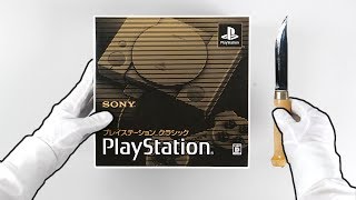 PlayStation Classic Console Unboxing Japanese Version [upl. by Malca]