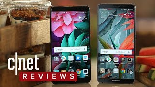 Huawei Mate 10 and Mate 10 Pro phones firstlook [upl. by Anitsyrhk]