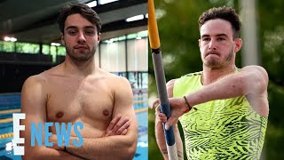 Anthony Ammirati and Jules Bouyer REACT After Going Viral for NSFW Reasons  2024 Olympics E News [upl. by Maud]