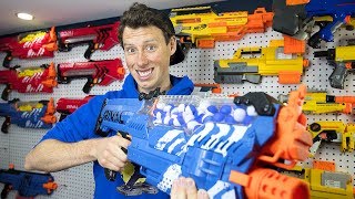 NERF NEMESIS GIVEAWAY ASKAARON Nerf Warfare Gun Game 80 Zombies 30 [upl. by Roselle863]