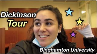 Binghamton University Dorm Tour  Dickinson [upl. by Ipoillak441]