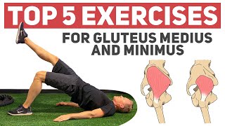 Top 5 Exercises for Gluteus Medius amp Minimus New Research [upl. by Bevis971]