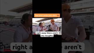 Lando Norris and Ted Kravitz Vibing 😂😎 trending formula1 landonorris f1 [upl. by Dewhurst]