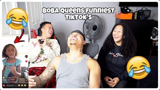 Laro Benz amp Siblings REACT To The Boba Queens FUNNIEST TIKTOKS [upl. by Schoenfelder680]