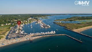 🟢 GOMVCOM Menemsha Harbor Fishing Dock Marthas Vineyard Webcam [upl. by Thorstein597]