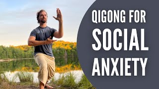 Qigong for Social Anxiety  Strengthen Heart Protector Pericardium Channel [upl. by Edrea]