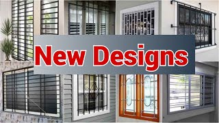 Modern grill designs for home  balcony grill design latest window grill design [upl. by Ahsinot]